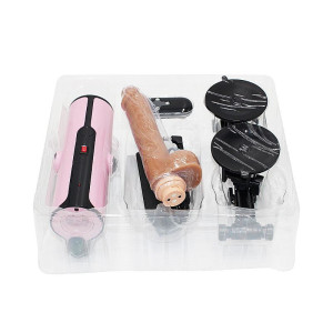 Máquina de Sexo Fuckmachine com Penis Vibratório Controle Remoto foto 5